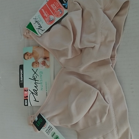 Playtex Nursing Bra Seamless Wireless Quick strap Bra L - Picture 2 of 13